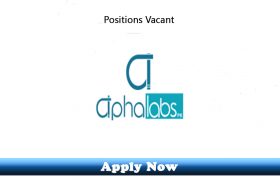 Jobs in Alpha Labs Pk Lahore 2019 Apply Now