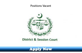 57 New Jobs in District Session Court Chakwal 2019 Apply Now
