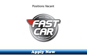 Storekeeper Required For Car Spare Parts at Fast Car Service Dubai 2019 Apply Now