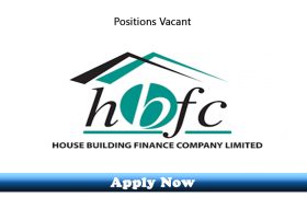 Jobs in House Building Finance Company Limited 2019