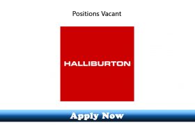 Career Opportunity at Halliburton Dubai 2019 Apply Now