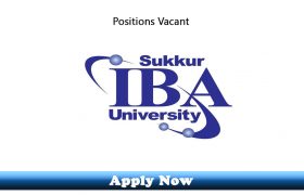 Jobs in Sukkur IBA University 2019 Apply Now