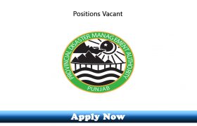 Jobs in Provincial Disaster Management Authority Punjab 2019 Apply Now