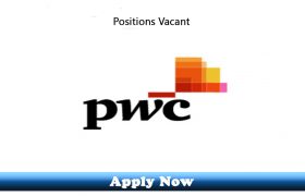Jobs in PriceWaterHouseCoopers Riyadh Saudi Arabia 2019 Apply Now