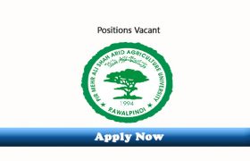 Jobs in Pir Mehr Ali Shah ARID Agriculture University Rawalpindi 2020 Apply Now