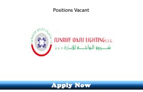 6 New Jobs in Sunrise Oasis Lightning LLC Dubai 2019 Apply Now