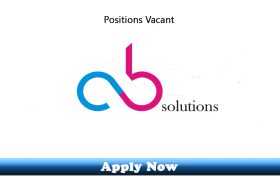 Jobs in AB Solutions Pakistan 2019 Apply Now