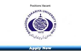 Jobs in Bahauddin Zakariya University Multan 2019 Apply Now