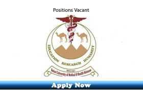 Jobs in Bolan University of Medical and Health Sciences Quetta 2019 Apply Now