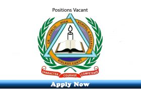 Jobs in Cantonment Board Public School and College Sialkot Cantt 2019 Apply Now