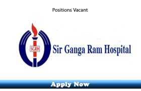 18 New Jobs in Punjab Thalassaemia Prevention Project PTPP Sir Ganga Ram Hospital Lahore 2019 Apply Now