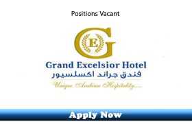 New Jobs in Grand Excelsior Hotel Dubai 2019 Apply Now