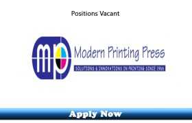 Jobs in Modern Printing Press Dubai 2019 Apply Now