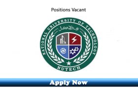 14 New Jobs in National University of Technology NUTECH Islamabad 2019 Apply Now