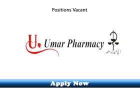 Walk-in-Interview at Umar Pharmacy 2020 Apply Now