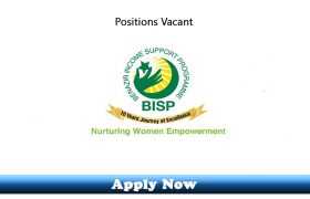 Jobs in Benazir Income Support Programme (BISP) 2020