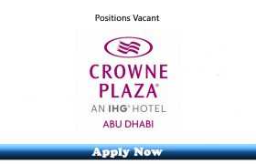 Jobs in Crowne Plaza Yas Island Abu Dhabi 2019 Apply Now