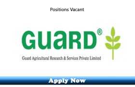 Jobs in Guard Agricultural Research & Services Pvt Limited 2020 Apply Now