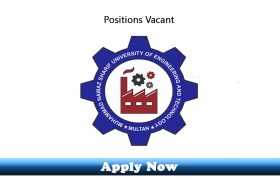 Jobs in Muhammad Nawaz Sharif University of Engineering and Technology Multan-PAKISTAN 2019 Apply Now