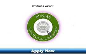 Jobs in Punjab Information Commission Government of Pakistan 2020 Apply Now