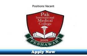 House Job Opportunities at Peshawar Institute of Medical Sciences Hayatabad Peshawar 2020