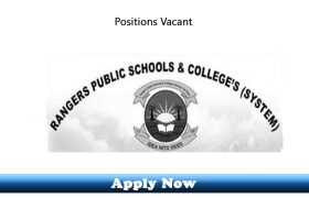 Jobs at Rangers Public School Kasur 2020