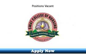 Jobs in Swat College of Nursing Saidu Sharif Swat 2019 Apply Now