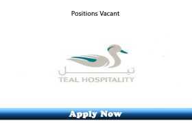 Jobs in Teal Hospitality Dubai 2019 Apply Now