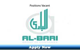 Jobs in Al Bari Group of Companies 2020 Apply Now