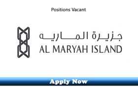 Jobs in Al Maryah Island Abu Dhabi 2020 Apply Now