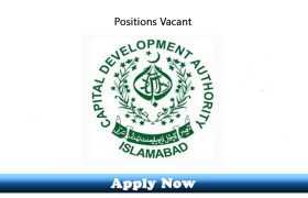 Jobs in Capital Development Authority CDA Islamabad 2020 Apply Now