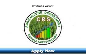 Jobs in Directorate of Crop Reporting Services Agriculture Department KPK Peshawar 2020 Apply Now