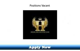 Jobs in Highland Country Club 2020 Apply Now
