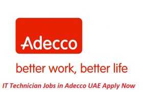 IT Technician Jobs in Adecco UAE