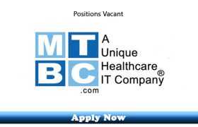Jobs in MTBC Unique Healthcare IT Company 2020 Apply Now