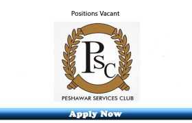 Jobs in Peshawar Services Club 2020 Apply Now