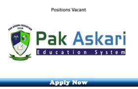 Jobs in Pak Askari Education System Karachi 2020 Apply Now