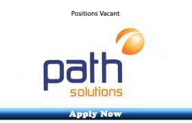 Jobs in Path Solutions Pakistan Pvt Ltd Karachi 2020 Apply Now