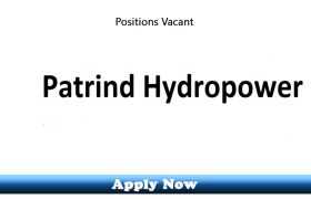 Jobs in Patrind Hydro Power Plant 2020 Apply Now