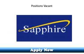 Jobs in Sapphire Group Pakistan 2020 Apply Now