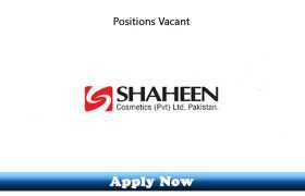 Jobs in Shaheen Cosmetics Pvt Ltd Lahore 2020