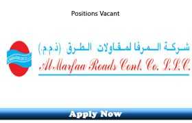 Jobs in Al Marfaa Roads Roads Contracting Co LLC UAE 2020 Apply Now