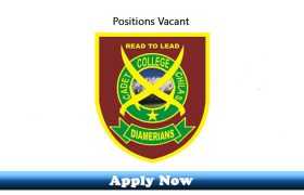 Jobs in Cadet College Chilas 2020 Apply Now