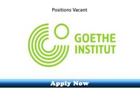 Jobs in Goethe-Institut Karachi 2020 Apply Now