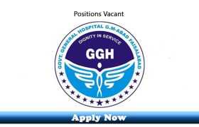 Jobs in Government General Hospital Faisalabad 2020 Apply Now