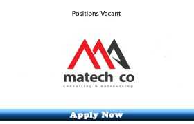 Jobs in Matech Co Consulting and Outsourcing 2020 Apply Now