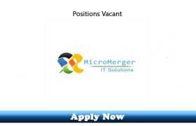 68 New Jobs in MicroMerger Pvt Ltd Peshawar 2020 Apply Now
