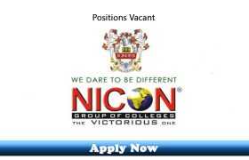 Jobs in NICON Group 2020 Apply Now