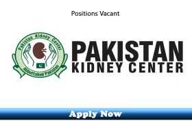 Jobs in Pakistan Kidney Center 2020 Apply Now