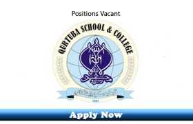 Jobs in Qurtaba School and College Peshawar 2020 Apply Now